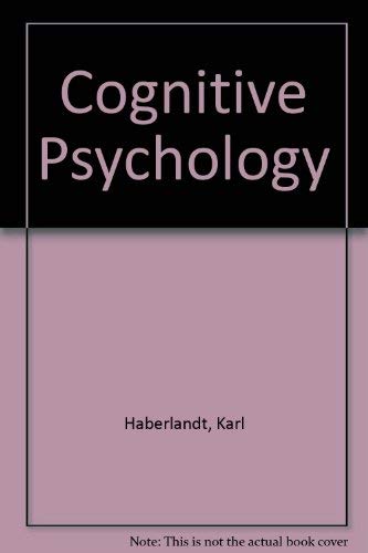 Stock image for Cognitive Psychology for sale by Wonder Book