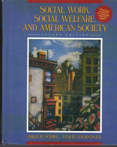 Beispielbild fr Social Work, Social Welfare, and American Society zum Verkauf von Better World Books
