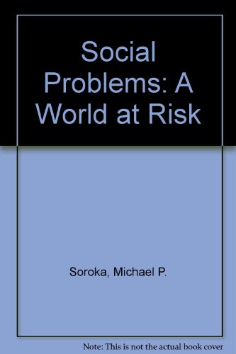 Beispielbild fr Social Problems: A World at Risk zum Verkauf von a2zbooks