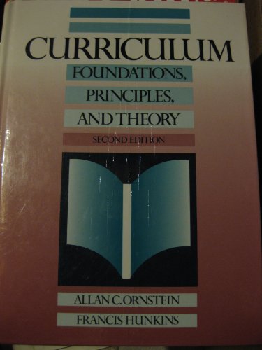 Curriculum (9780205141456) by Ornstein, Allan C.; Hunkins, Francis P.