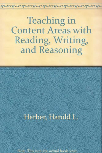 9780205141586: Teaching in Content Areas With Reading, Writing, and Reasoning