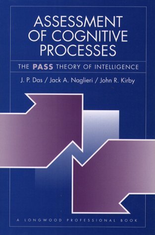 Imagen de archivo de Assessment of Cognitive Processes: The PASS Theory of Intelligence a la venta por Zoom Books Company