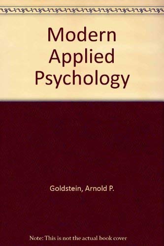 9780205144365: Modern Applied Psychology