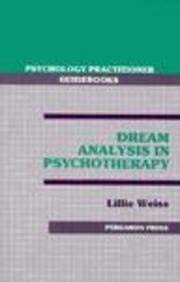 9780205144990: Dream Analysis in Psychotherapy (Psychotherapy Practitioner Guidebooks)
