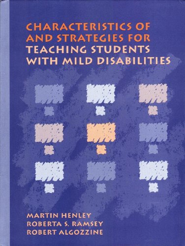 Stock image for Characteristics of and Strategies for Teaching Students with Mild Disabilities for sale by ThriftBooks-Dallas