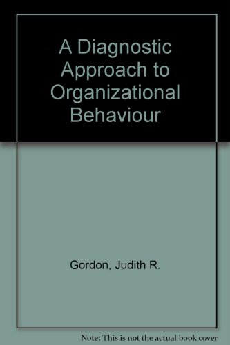 Beispielbild fr A Diagnostic Approach to Organizational Behaviour zum Verkauf von Buchmarie