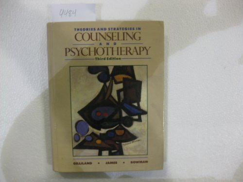 9780205148035: Theories Strategies Counseling Psycho