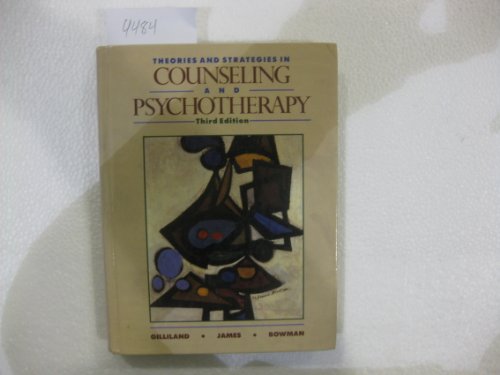 Stock image for Theories and Strategies in Counseling and Psychotherapy for sale by SecondSale