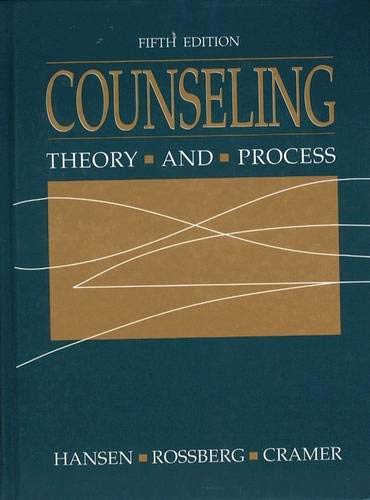 Beispielbild fr Counseling : Theory and Process zum Verkauf von Better World Books