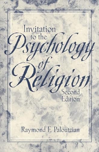 Beispielbild fr Invitation to the Psychology of Religion zum Verkauf von WorldofBooks