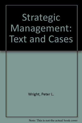 9780205148844: Strategic Management: Text and Cases