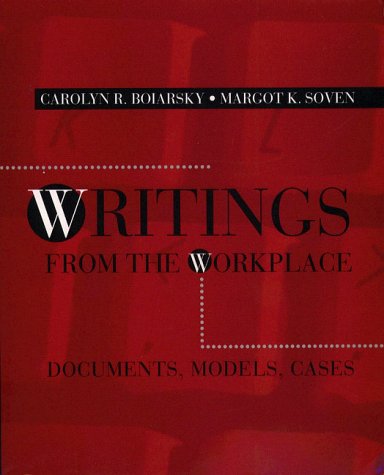 Imagen de archivo de Writings from the Workplace : Documents, Models and Cases a la venta por Better World Books