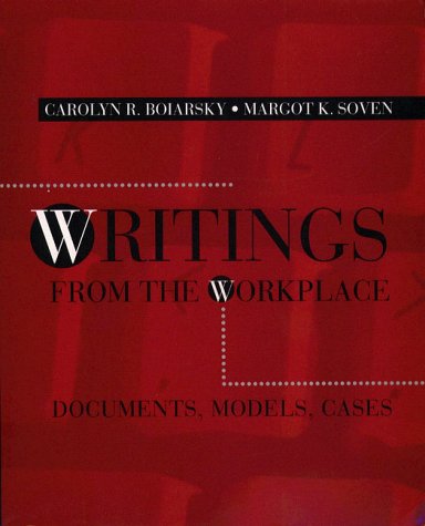 Stock image for Writings from the Workplace : Documents, Models and Cases for sale by Better World Books