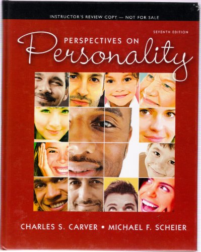 Stock image for Perspectives on Personality (7th Edition) for sale by SecondSale