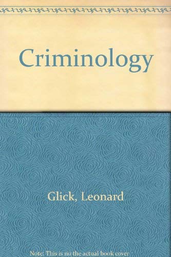 Stock image for Criminology for sale by Bailey's Bibliomania