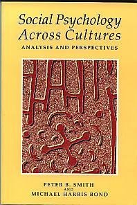 9780205153268: Social Psychology across Cultures: Analysis and Perspectives