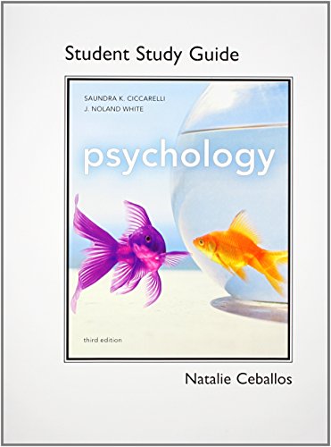 Stock image for Study Guide for Psychology for sale by Better World Books