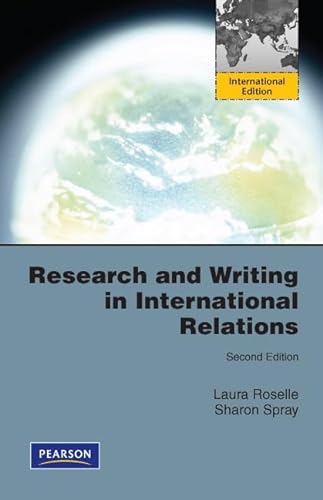 9780205153510: Research and Writing in International Relations: International Edition
