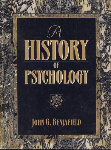 Stock image for History of Psychology, A for sale by SecondSale