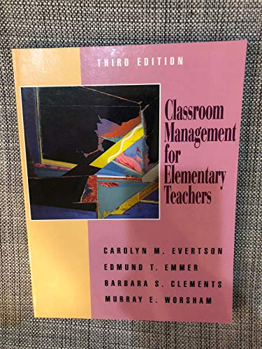 Beispielbild fr Classroom Management Elementary Teachers zum Verkauf von Books Puddle