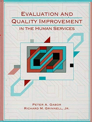 Beispielbild fr Evaluation and Quality Improvement in the Human Services zum Verkauf von Wonder Book