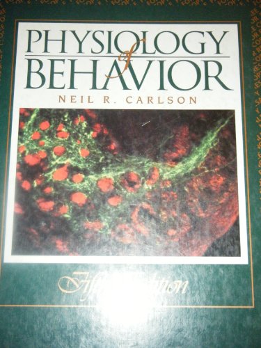 Beispielbild fr Physiology of Behavior : Examination Copy zum Verkauf von Better World Books