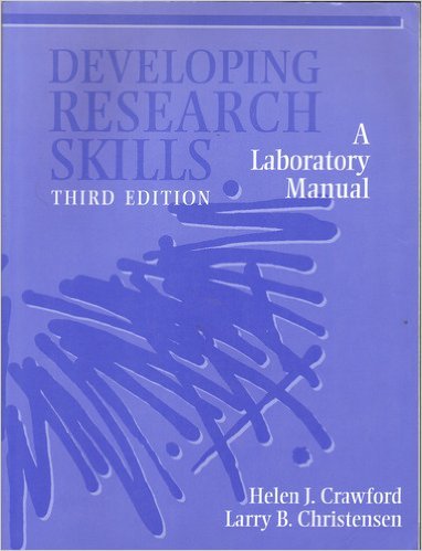 Imagen de archivo de Developing Research Skills: A Laboratory Manual a la venta por HPB-Red