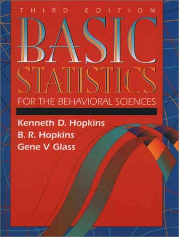 Beispielbild fr Basic Statistics for the Behavioral Sciences (3rd Edition) zum Verkauf von Wonder Book