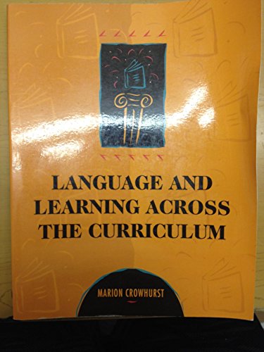Beispielbild fr Language and Learning Acrs. Curriculum zum Verkauf von Better World Books: West
