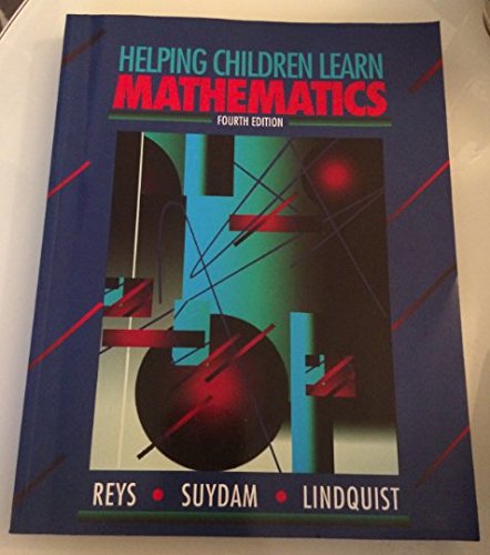 Helping Children Learn Mathematics