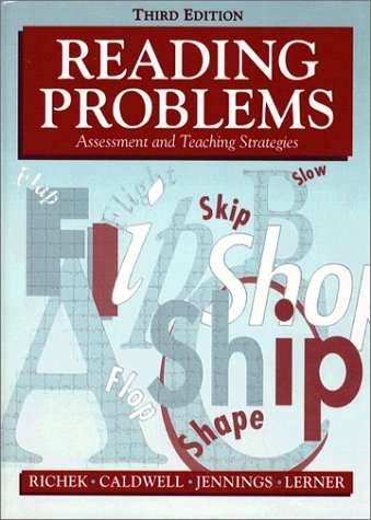 Imagen de archivo de Reading Problems: Assessment and Teaching Strategies a la venta por Wonder Book