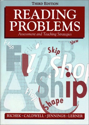 Stock image for Reading Problems: Assessment and Teaching Strategies for sale by Wonder Book