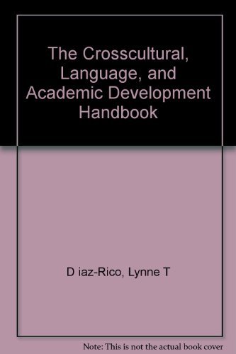 Imagen de archivo de The Crosscultural, Language, and Academic Development Handbook a la venta por HPB-Red