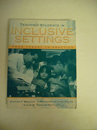 Imagen de archivo de Teaching Students in Inclusive Settings: From Theory to Practice a la venta por SecondSale