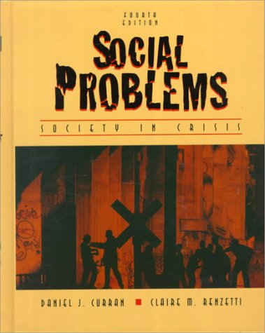 Stock image for Social Problems: Society in Crisis for sale by Wonder Book