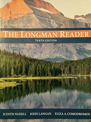 Imagen de archivo de The Longman Reader (10th Edition) a la venta por Gulf Coast Books
