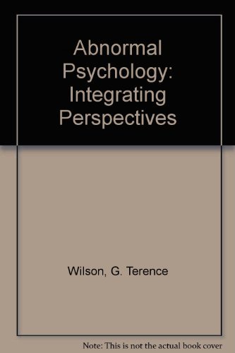 Beispielbild fr Abnormal Psychology: Integrating Perspectives (Instructor's Edition) zum Verkauf von BookHolders