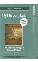 The American Journey Myhistorylab Pegasus With Pearson Etext Student Access Code Card (9780205180011) by Goldfield, David M.; Abbott, Carl; Anderson, Virginia; Argersinger, Jo Ann; Argersinger, Peter H.