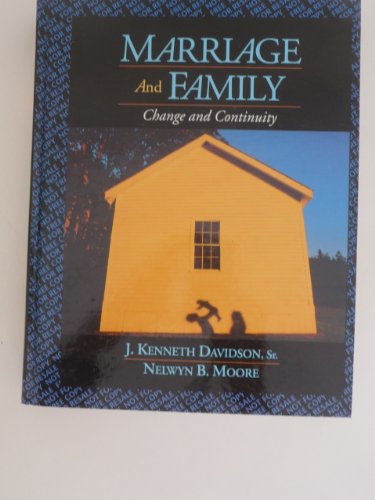 9780205184088: MARRIAGE AND FAMILY : CHANGE AND FAMILY [Paperback] by J. KENNETH DAVIDSON,NE...