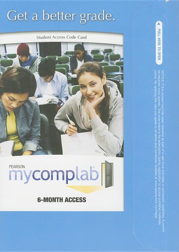 9780205187737: MyCompLab -- Standalone Access Card (6-month access)