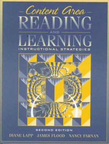 Beispielbild fr Content Area Reading and Learning : Instructional Strategies zum Verkauf von Better World Books: West