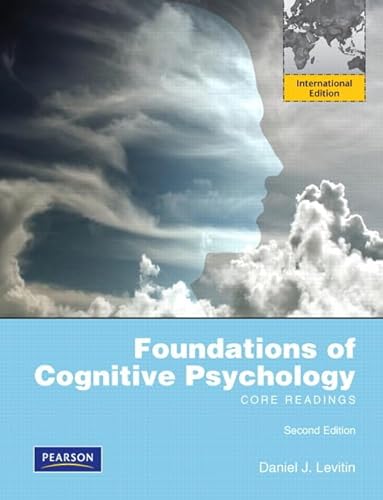 Beispielbild fr Foundations of Cognitive Psychology: Core Readings: International Edition zum Verkauf von WorldofBooks