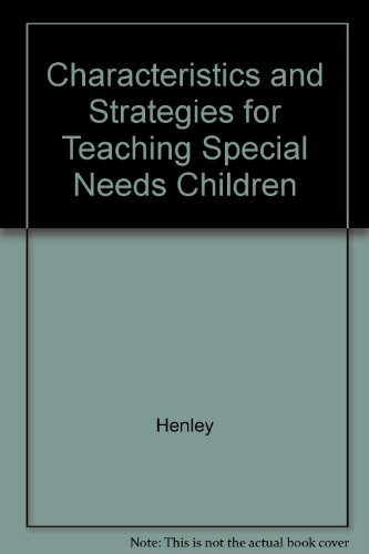 Stock image for Characteristics of and Strategies for Teaching Students With Mild Disabilities for sale by The Book Cellar, LLC