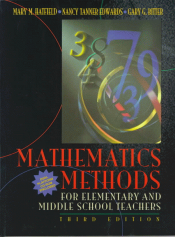 Imagen de archivo de Mathematics Methods for Elementary School Teachers a la venta por SecondSale