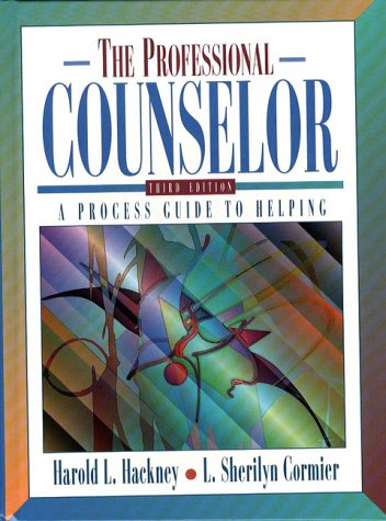 Stock image for Professional Counselor, The: A Process Guide to Helping for sale by Wonder Book