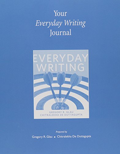 Beispielbild fr Your Everyday Writing Journal zum Verkauf von ThriftBooks-Dallas