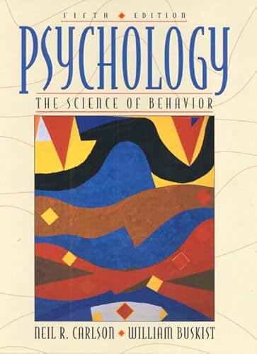 Beispielbild fr Psychology : The Science of Behavior zum Verkauf von Better World Books: West