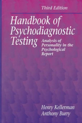 Beispielbild fr Handbook of Psychodiagnostic Testing : Analysis of Personality in the Psychological Report zum Verkauf von Better World Books