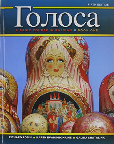 Beispielbild fr Golosa: A Basic Course in Russian, Book One, and Student Activities Manual for Golosa: A Basic Course in Russian, Book One, Text Audio CDs for Golosa: . The (Paperback), Pac (5th Edition) zum Verkauf von Iridium_Books