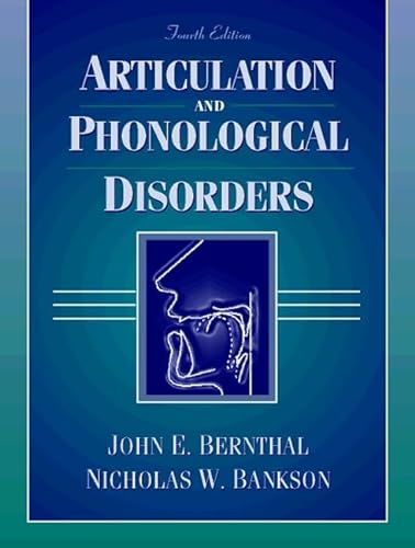 Imagen de archivo de Articulation and Phonological Disorders a la venta por Better World Books
